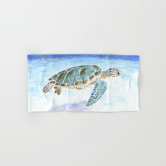 Sea turtle Hand & Bath Towel