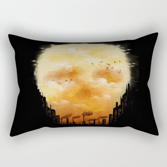Polluted Promises Rectangular Pillow