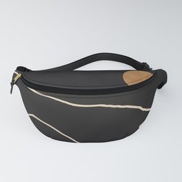 Minimal Abstract Art Landscape 38 Fanny Pack