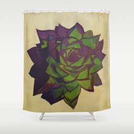 Succulent Shower Curtain