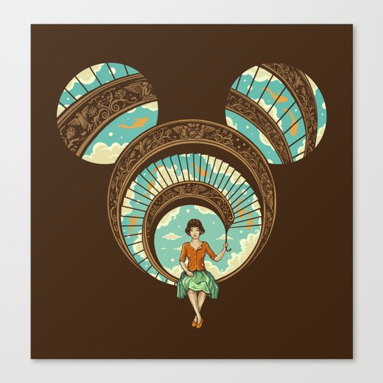 World of Imagination Canvas Print