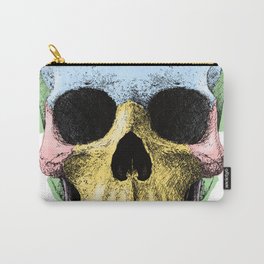 Coloured Skull Carry-All Pouch