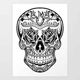 Decorative Skull Art Prints Society6