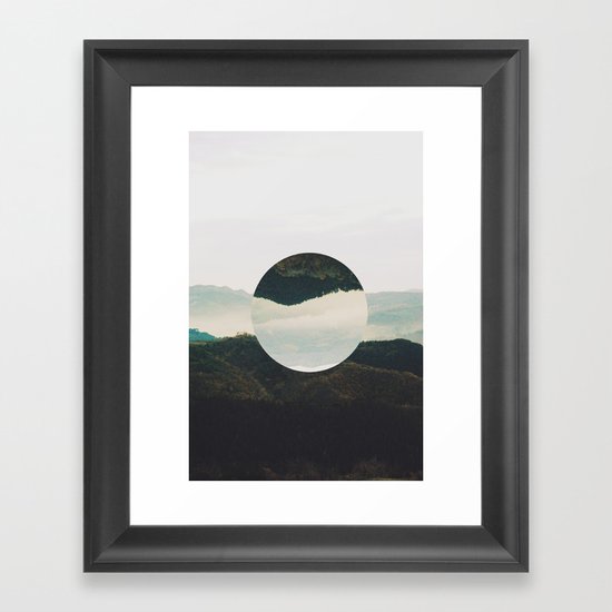 Up side down Framed Art Print