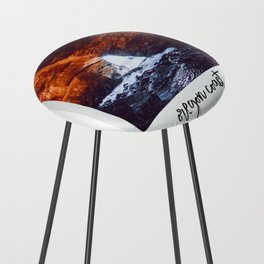 Oregon Coast Vintage Photo | Ocean and Cave Counter Stool