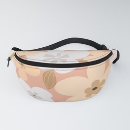 Peachy Blooms Fanny Pack
