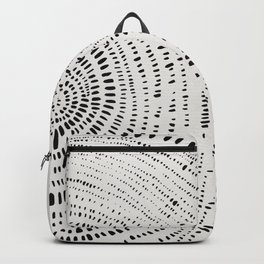 Tree Rings No. 2 Line Art Backpack
