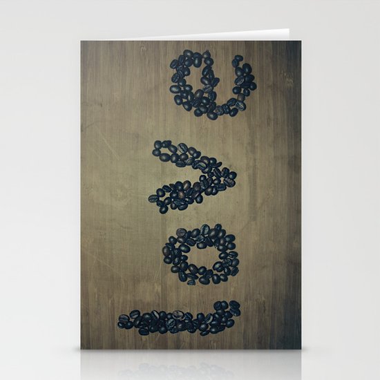 coffee Stationery Cards