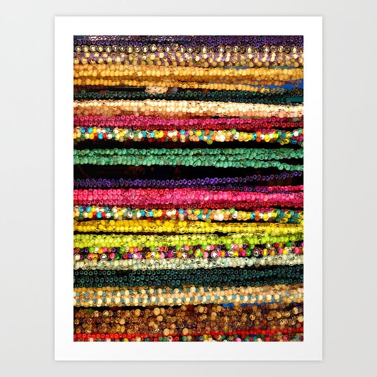 More Indian colors Art Print