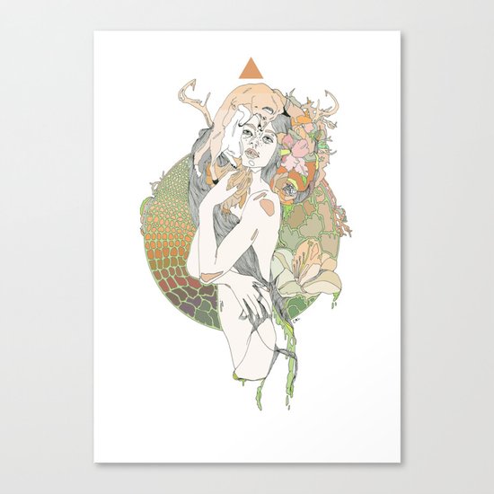 pistil Canvas Print