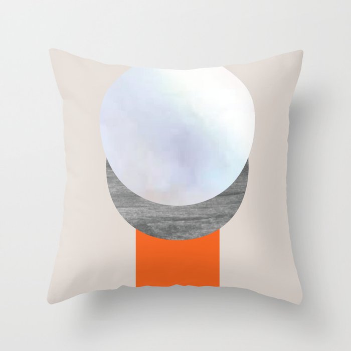 Rising Moon Throw Pillow