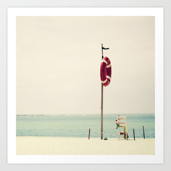 beach life Art Print