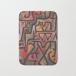 Forest Witches Abstract "painting · modern · abstract art " Paul Klee Bath Mat