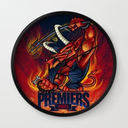 Demons 2021 Wall Clock