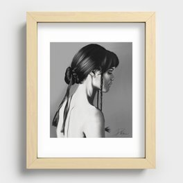 Tina Aumont Recessed Framed Print