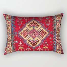 Dazkiri Southwest Anatolian Rug Print Rectangular Pillow