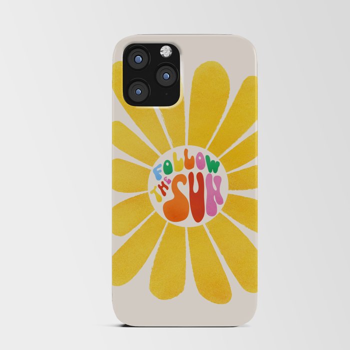 Follow The Sun iPhone Card Case