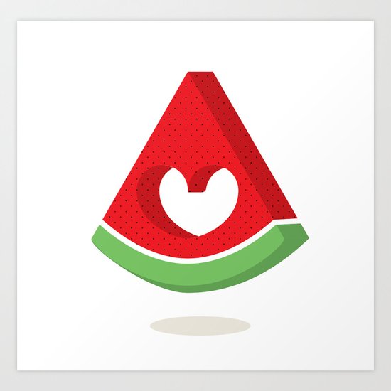 LOVERMELON Art Print