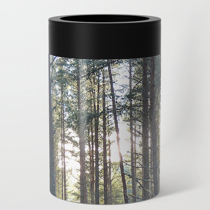 Winter Woodland Sun Can Cooler