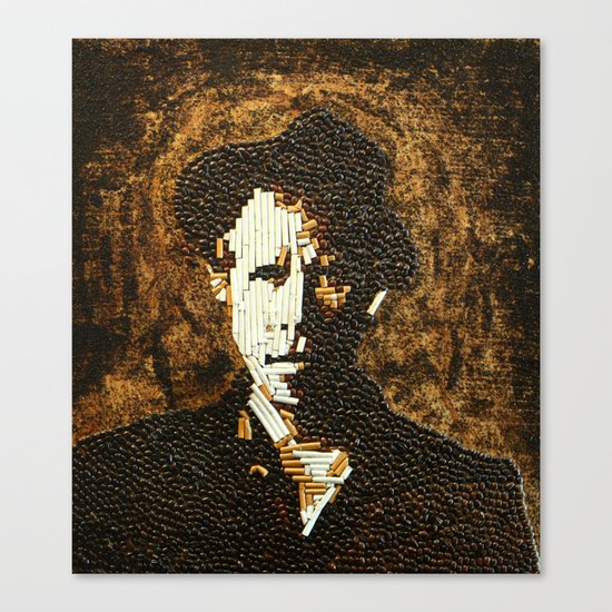 Coffee & Cigarettes Canvas Print