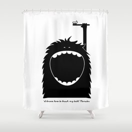 Eat Shower Curtains Society6