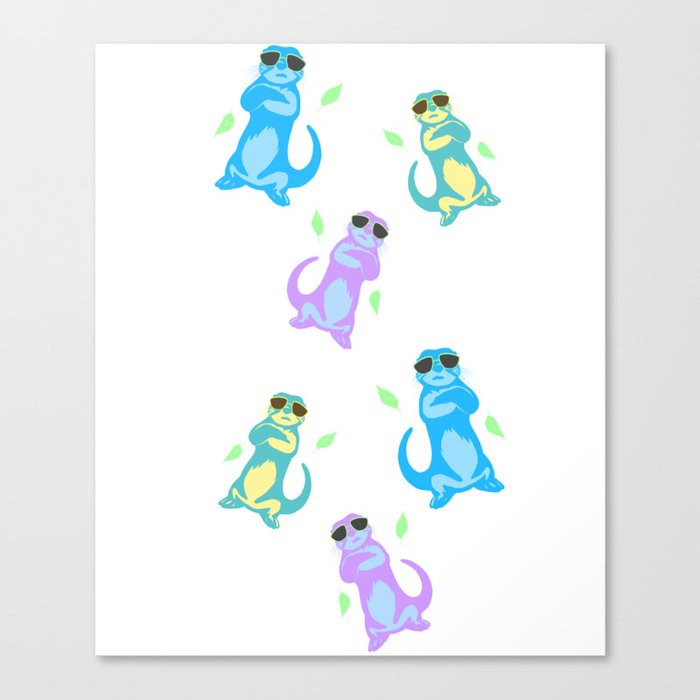Otter Swag Canvas Print