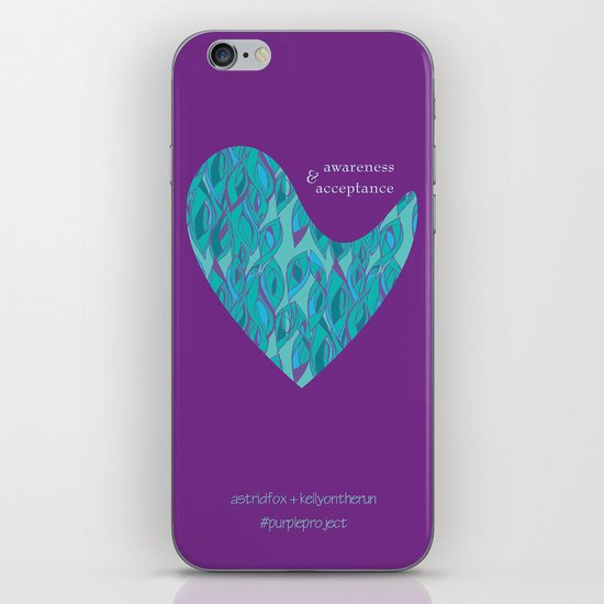 astridfox + kellyontherun project iPhone & iPod Skin