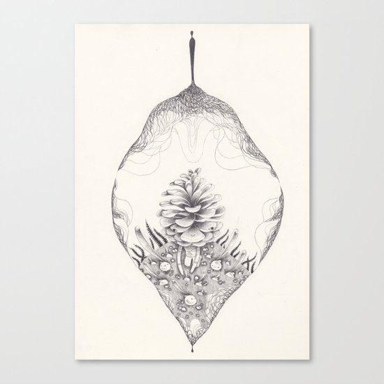 spirograph Canvas Print