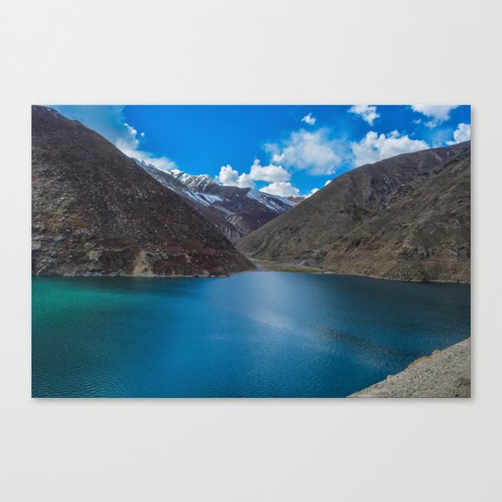 Blue Lake Canvas Print