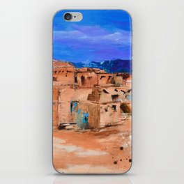 Taos Pueblo Village iPhone Skin