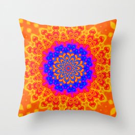 Athari Mandala Design  Throw Pillow