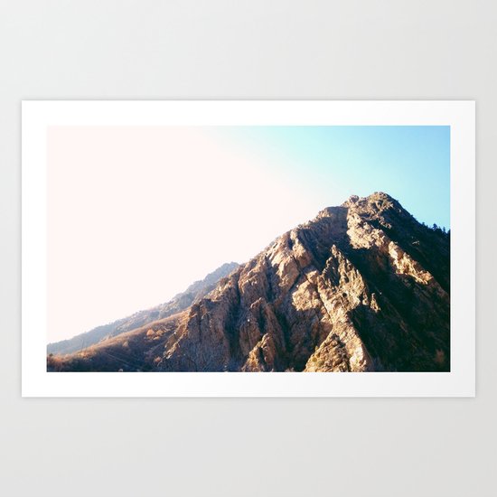 Big Cottonwood Canyon Art Print