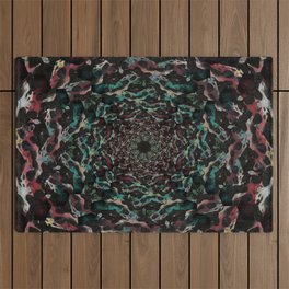 Black Abyss  Outdoor Rug