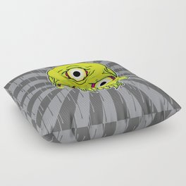 3 Eyed Jackass (green) Floor Pillow