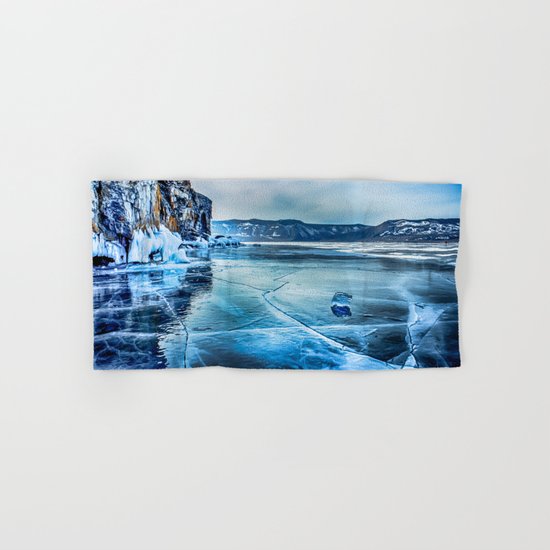 Lake Baikal. March Hand & Bath Towel