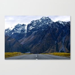 One Mountain Road Canvas Print