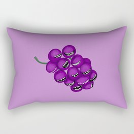 Monster Grapes Rectangular Pillow