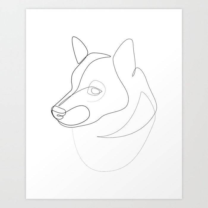 Shiba inu shop line