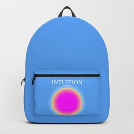 Angel Number 111-Intuition - Magenta & Cyan Backpack
