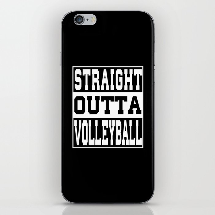 Volleyball Saying funny iPhone Skin