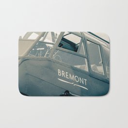 Bremont. Bath Mat | Pilot, Vintage, Fly, Aircraft, Rivet, Flight, Blade, Plane, Flying, Fan 