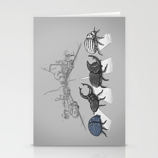 The Beetles Stationery Cards