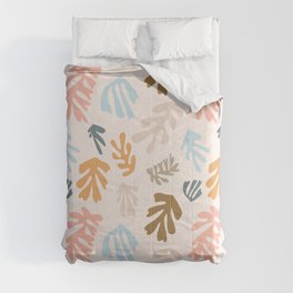 Seaweeds and sand Comforter | Matisse, Artistic, Summer, Digital, Plant, Ocean, Drawing, Plants, Seaweed, Mustard 