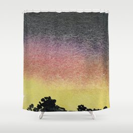 Sunset Series Vibrant Shower Curtain