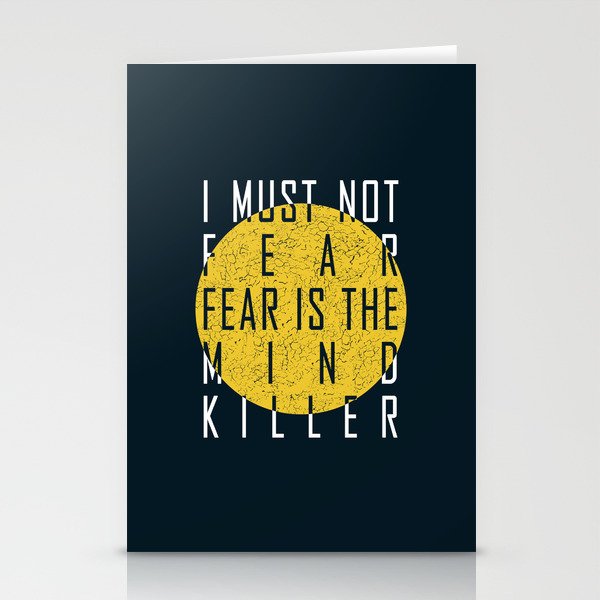 Dune - The Litany Against Fear (WHT) Stationery Cards