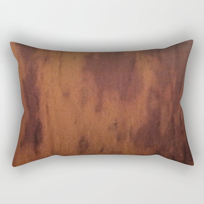 Wood Grain Rectangular Pillow