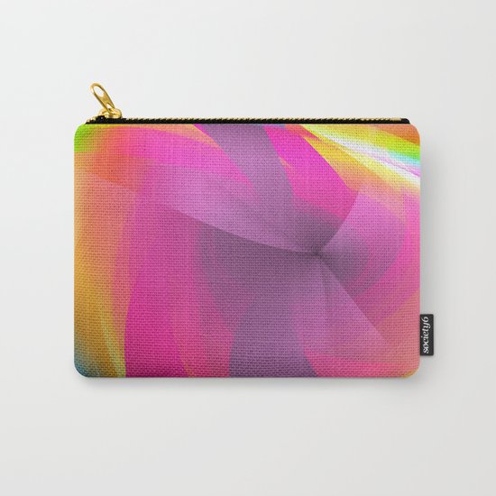 Abstract in rainbow colors and an optical effect Carry-All Pouch