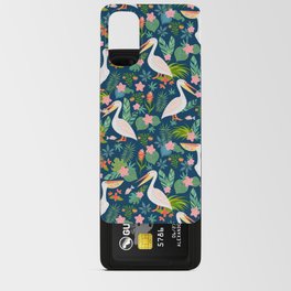 Floral Pelican Android Card Case