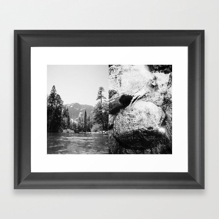 Yosemite Stream Framed Art Print