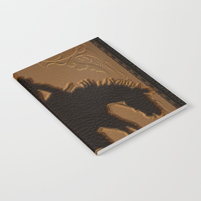 Leather Rodeo Cowboy Notebook